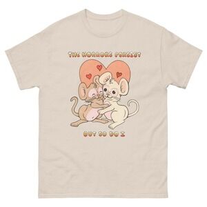 Webworm Merch THE HORRORS PERSIST Graphic T-Shirt‎ XL - Cream